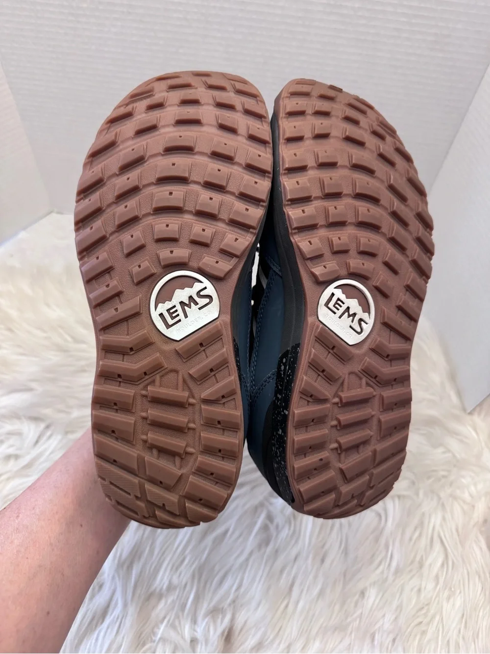 LEMS Primal Support Unisex Hybrid Trail Hiking Shoe Men 9.5 Women 11 Orion Blue